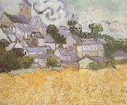 Vincent Van Gogh View of Auvers with Church (nn04) France oil painting artist